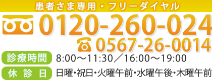 TEL: 0120-260-024